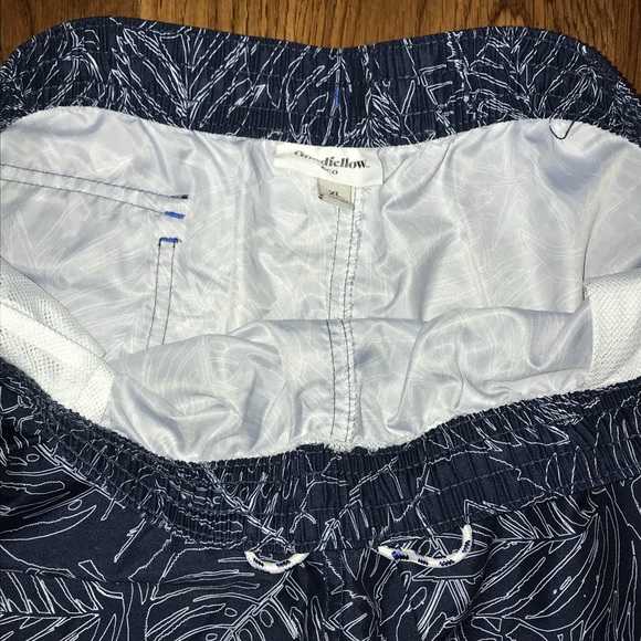 Men’s Swim Shorts Trunks Size XL Navy Blue - Picture 4 of 6